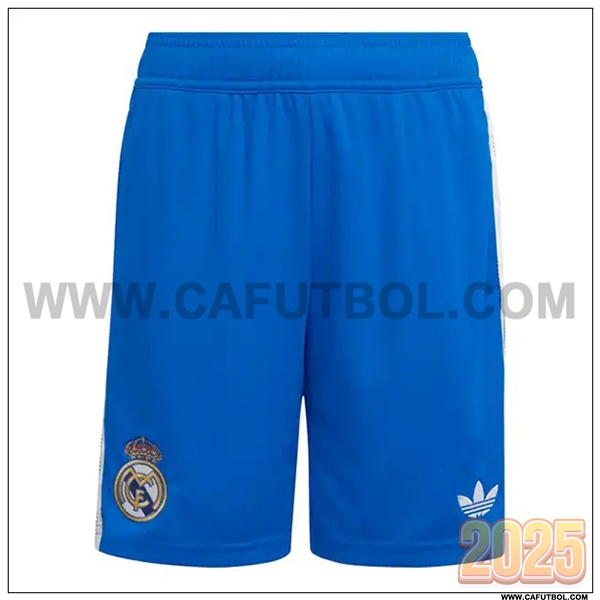 Tercero Pantalones Cortos Real Madrid Azul 2025 2026