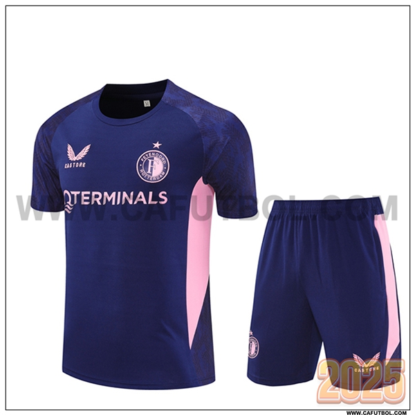Camiseta Entrenamiento Feyenoord Violeta/Rosa 2025 2026