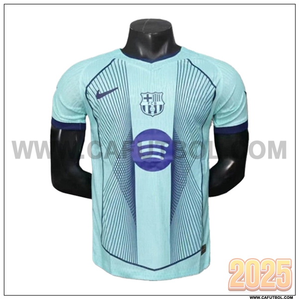 Camiseta Entrenamiento FC Barcelona Verde 2025 2026