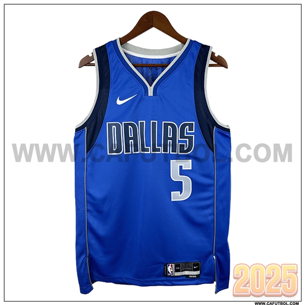 Camisetas NBA Dallas Mavericks (RUSSELL #5) 2025/26 Azul