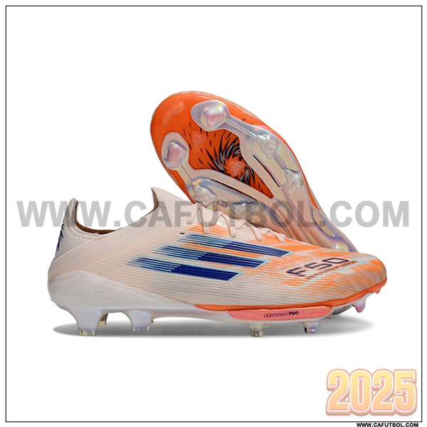 Adidas Botas De Fútbol F50+.1 FG Naranja/Azul