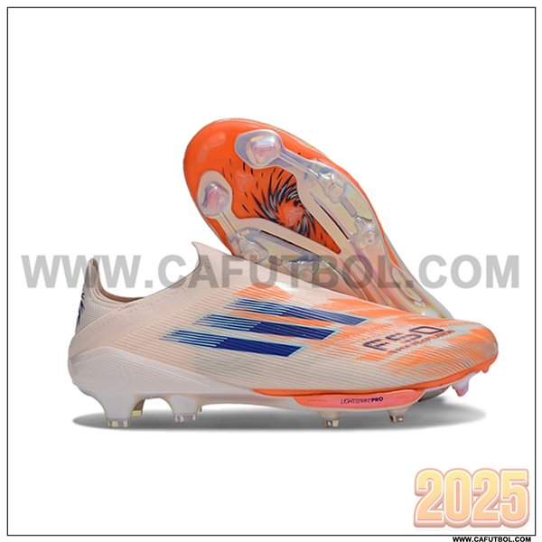 Adidas Botas De Fútbol F50+ FG Naranja/Azul