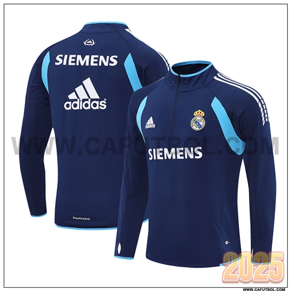 Chandal de Futbol Real Madrid azul real 2025 2026 -03