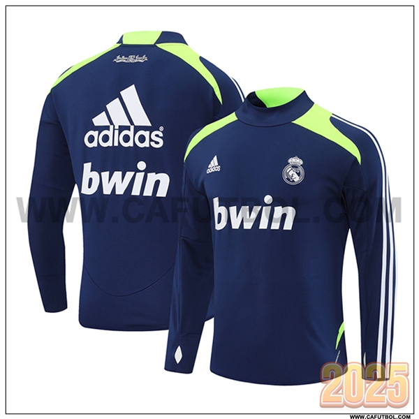 Chandal de Futbol Real Madrid Azul/Verde 2025 2026 -03