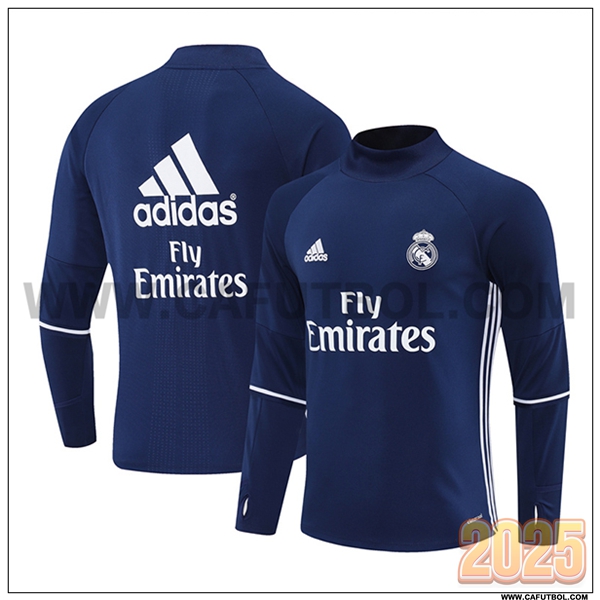 Chandal de Futbol Real Madrid azul real 2025 2026 -04