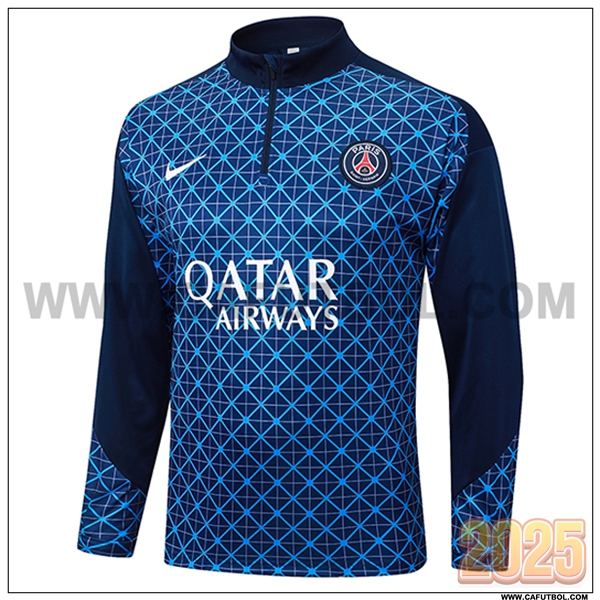 Sudadera Entrenamiento PSG Azul 2025 2026