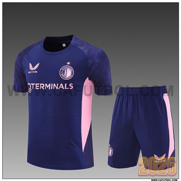 Camiseta Entrenamiento Feyenoord Ninos Violeta/Rosa 2025 2026