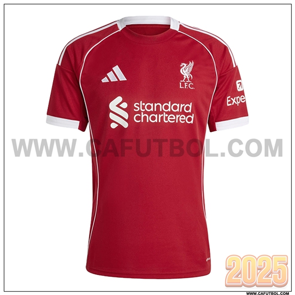 Nuevo Camiseta de FC Liverpool Primera Rojo 2025 2026