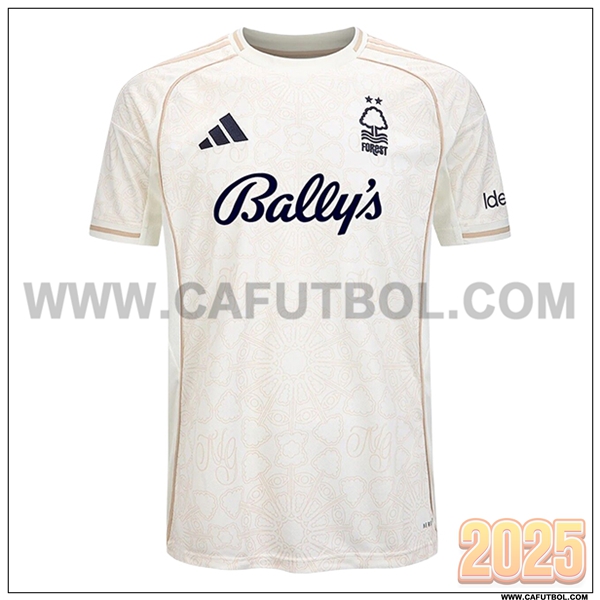 Nuevo Camiseta de Nottingham Forest Segunda Blanco 2025 2026