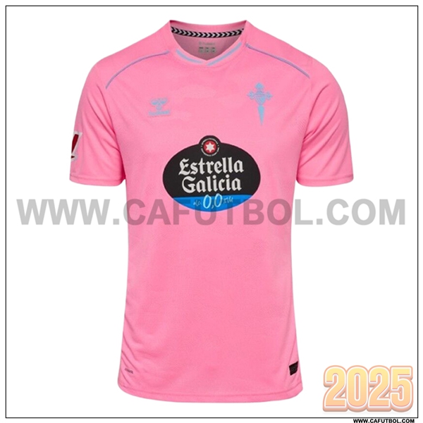 Nuevo Camiseta de Celta Vigo Tercero Rose 2025 2026
