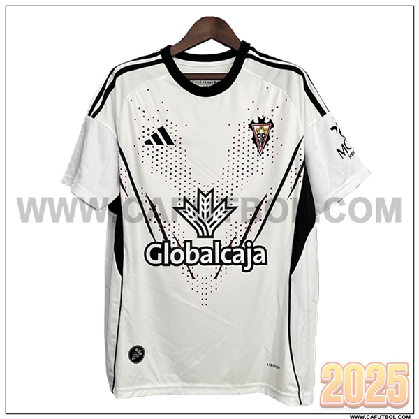Primera Camiseta Futbol Albacete Balompie Blanco 2025 2026