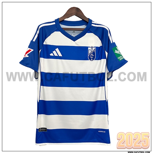 Segunda Camiseta Futbol Granada CF Blanco/Azul 2025 2026
