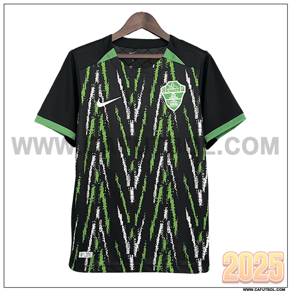 Segunda Camiseta Futbol Elche CF Negro/Verde 2025 2026