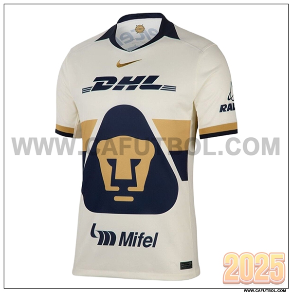 Primera Nuevo Camiseta de Pumas UNAM Blanco 2025 2026