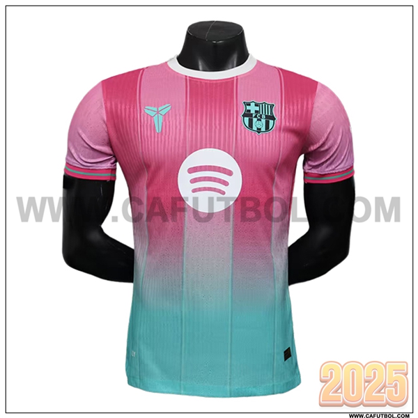 Camiseta Futbol FC Barcelona Edicion especial 2025 2026 Rose/Verde