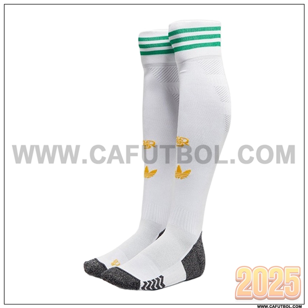 Tercero Calcetines Futbol AS Roma Blanco 2025 2026