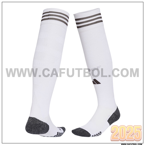 Primera Calcetines Futbol Real Madrid Blanco 2025 2026