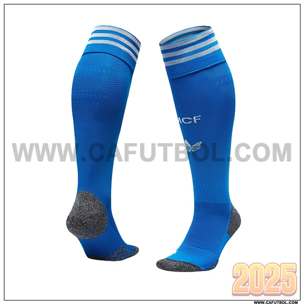 Tercero Calcetines Futbol Real Madrid Azul 2025 2026
