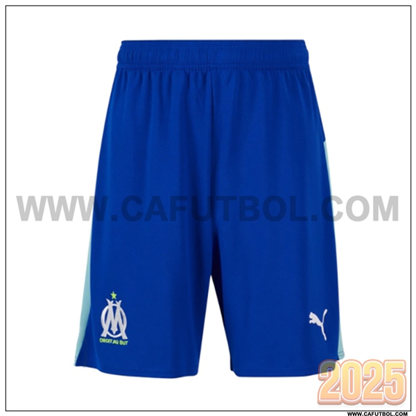 Tercero Pantalones Cortos Marsella OM Azul 2025 2026