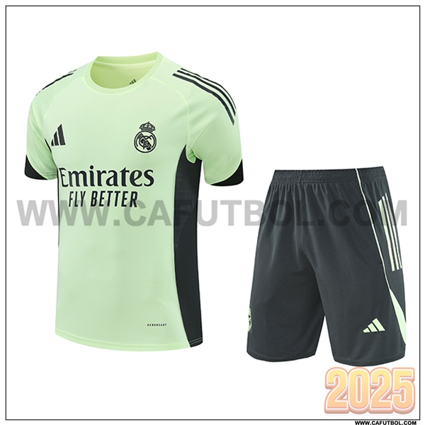 Camiseta Entrenamiento Real Madrid Verde/Negro 2025 2026 -02
