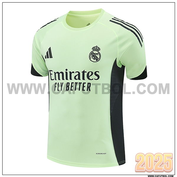Camiseta Entrenamiento Real Madrid Verde/Negro 2025 2026 -02