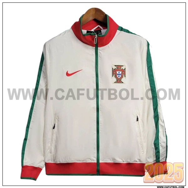 Rompevientos Portugal Blanco/Rojo/Verde 2025 2026