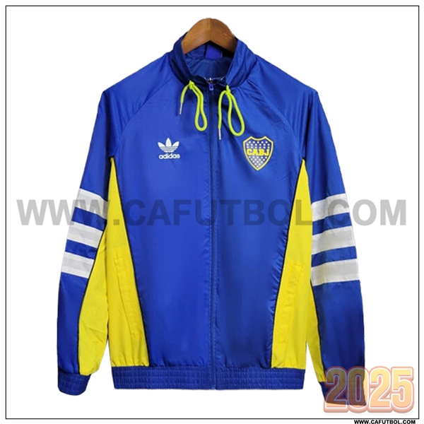 Rompevientos Boca Juniors Azul/Amarillo/Blanco 2025 2026
