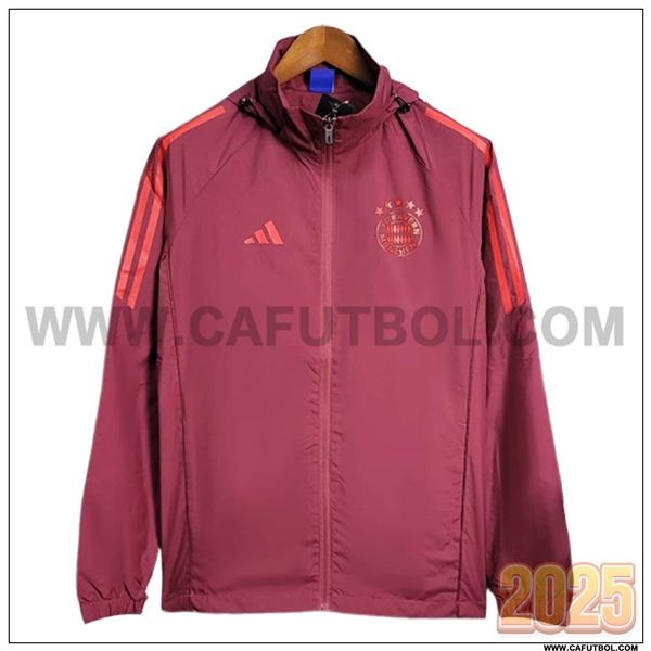 Rompevientos Bayern Munich Rojo 2025 2026