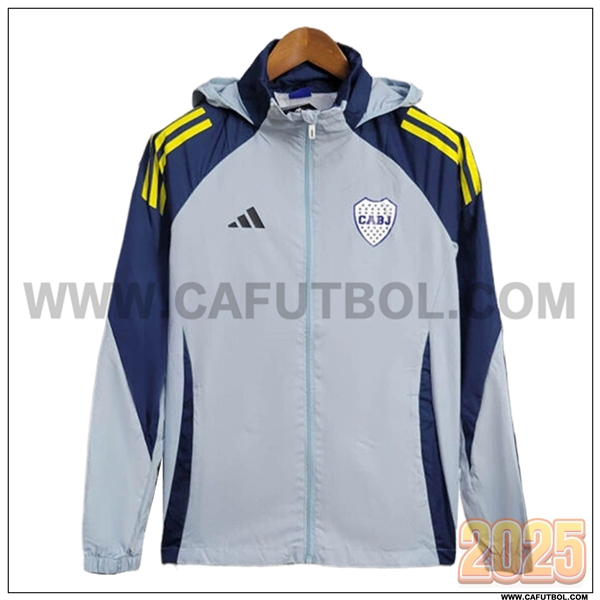 Rompevientos Boca Juniors Azul Claro 2025 2026