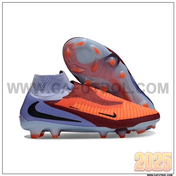 Nike Botas De Fútbol Phantom GX III Elite FG Violeta/Naranja