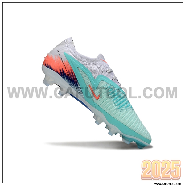 Nike Botas De Fútbol Phantom GX III Elite FG Gris/Verde -02