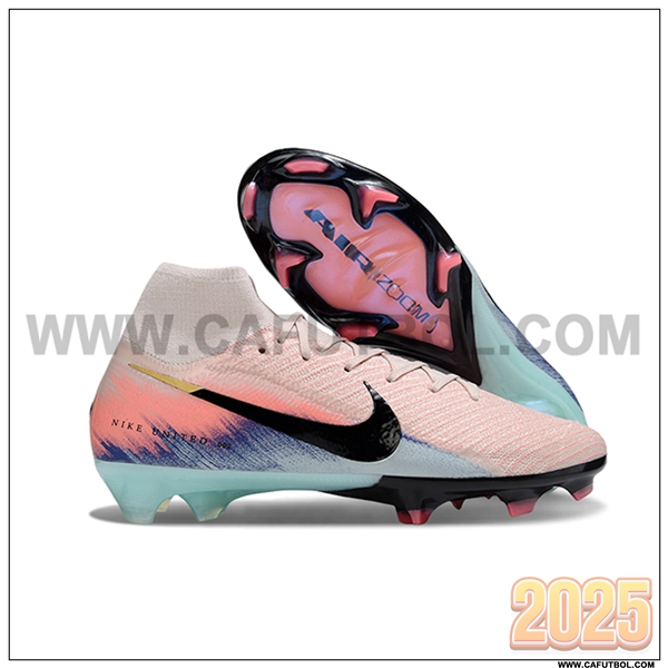 Nike Botas De Fútbol Air Zoom Mercurial Superfly IIX Elite FG Rosa/Negro/Azul