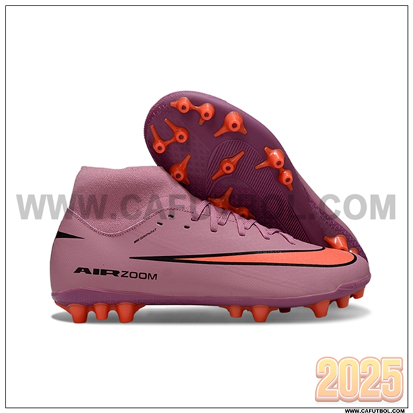 Nike Botas De Fútbol Mercurial Superfly 10 Academy Violeta/Naranja
