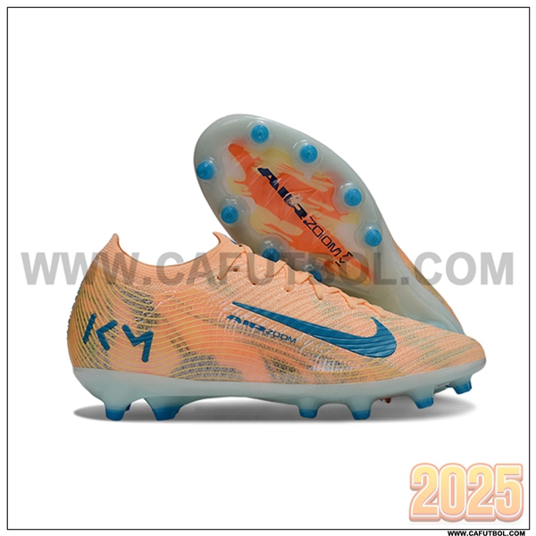 Nike Botas De Fútbol AIR Zoom Mercurial Vapor 16 Elite XXV AG Naranja/Azul