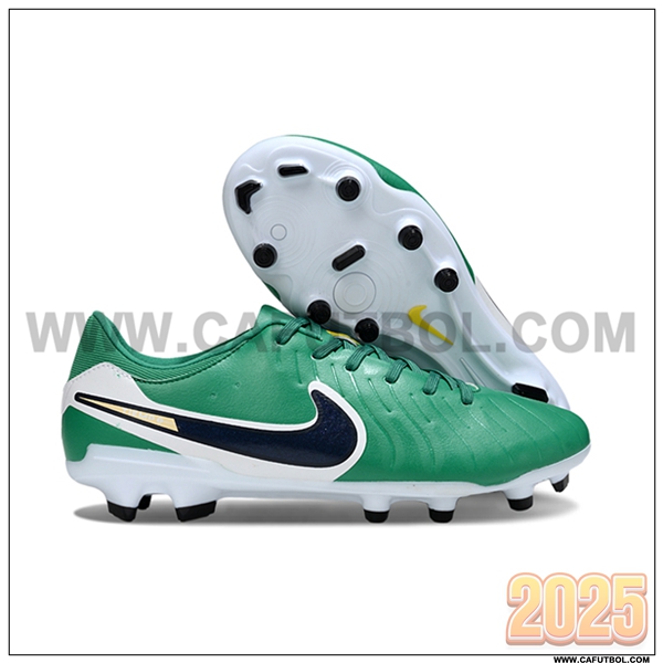 Nike Botas De Fútbol Legend X Academy FG Verde/Azul