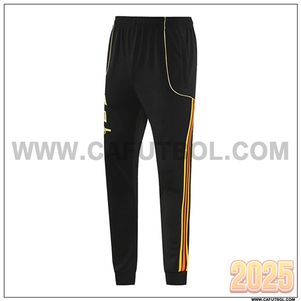 Pantalone Entrenamiento Arsenal Negro/Naranja 2025 2026