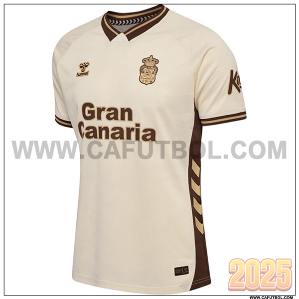 Nuevo Camiseta de UD Las Palmas Tercero 2025 2026 Beige