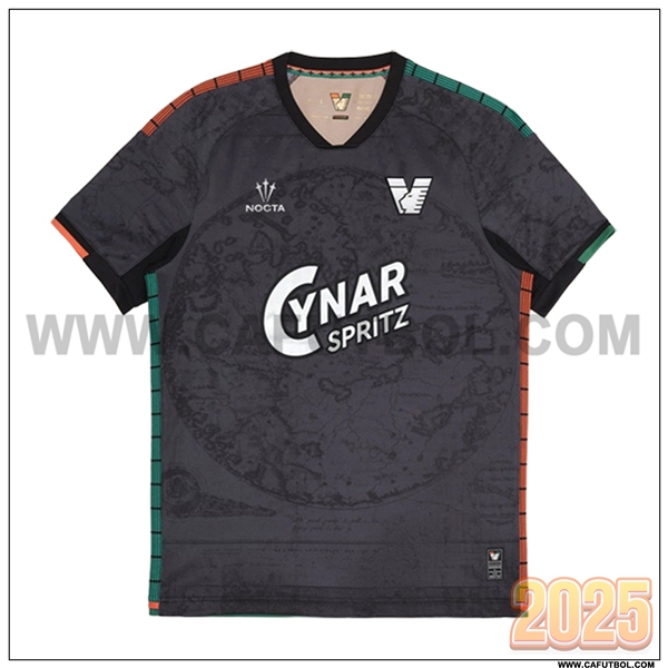 Nuevo Camiseta de Venezia FC Primera 2025 2026 Negro
