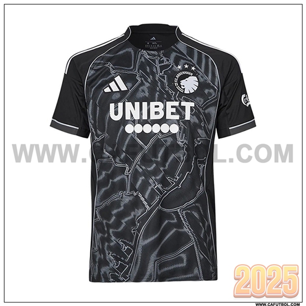 Nuevo Camiseta de FC Copenhagen Segunda 2025 2026 Negro