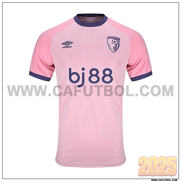 Nuevo Camiseta de AFC Bournemouth Tercero 2025 2026 Rose
