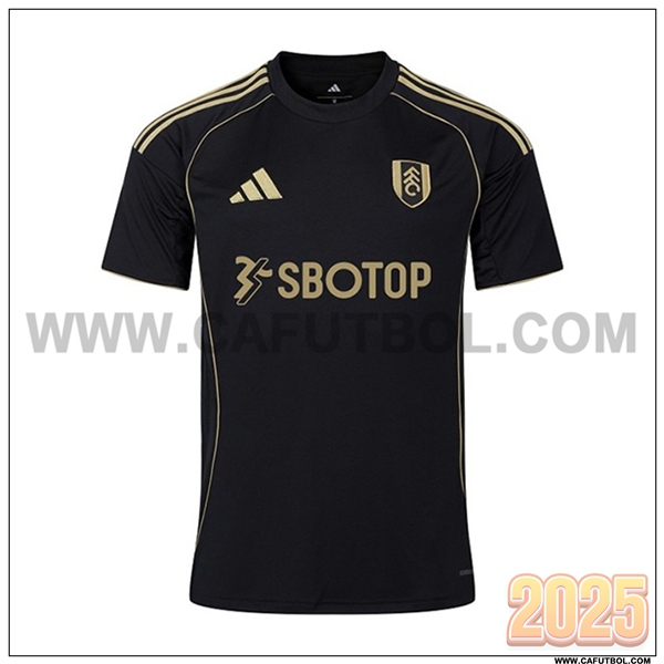 Nuevo Camiseta de Fulham Tercero 2025 2026 Negro