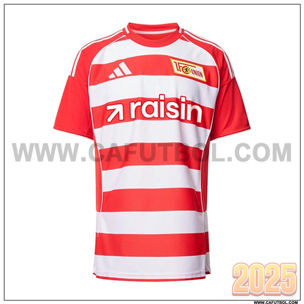 Nuevo Camiseta de Union Berlin Primera 2025 2026 Rojo/Blanco
