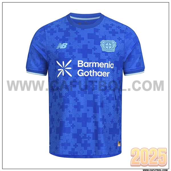 Nuevo Camiseta de Bayer 04 Leverkusen Tercero 2025 2026 Azul