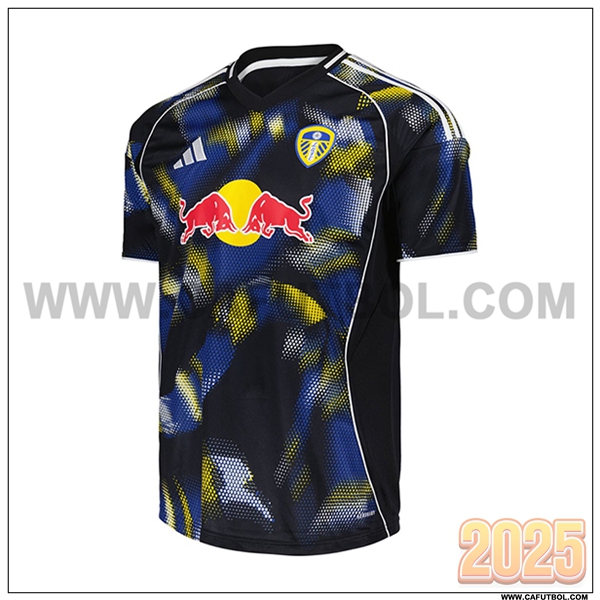 Nuevo Camiseta de Leeds United Tercero 2025 2026 Negro