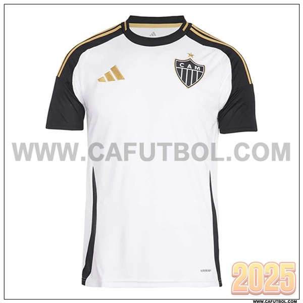 Nuevo Camiseta de Atletico Mineiro Segunda 2025 2026 Blanco/Negro