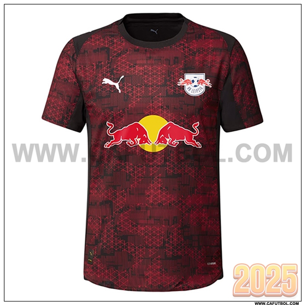 Nuevo Camiseta de RB Leipzig Tercero 2025 2026 Rojo