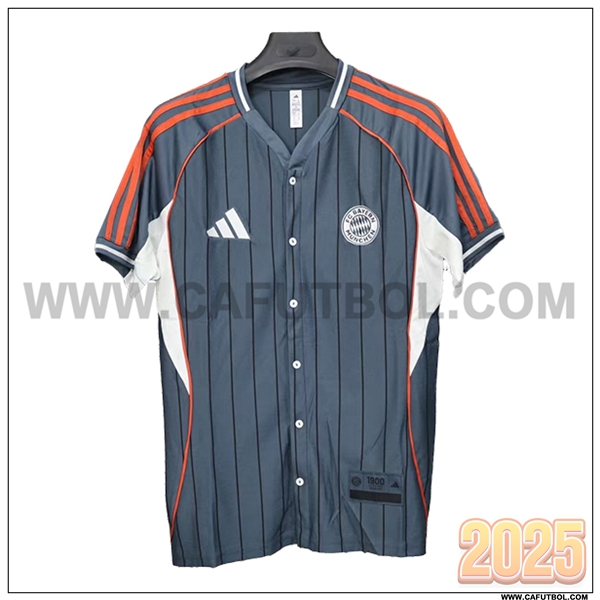 Camiseta Futbol Bayern Munich Edicion especial 2025 2026 Gris