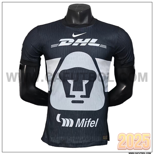 Camiseta Futbol Pumas UNAM Edicion especial 2025 2026 Negro