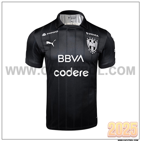 Nuevo Camiseta de Monterrey Tercero 2025 2026 Negro