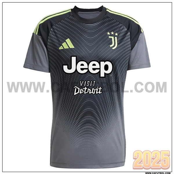 Camiseta de Portero Juventus Negro 2025 2026